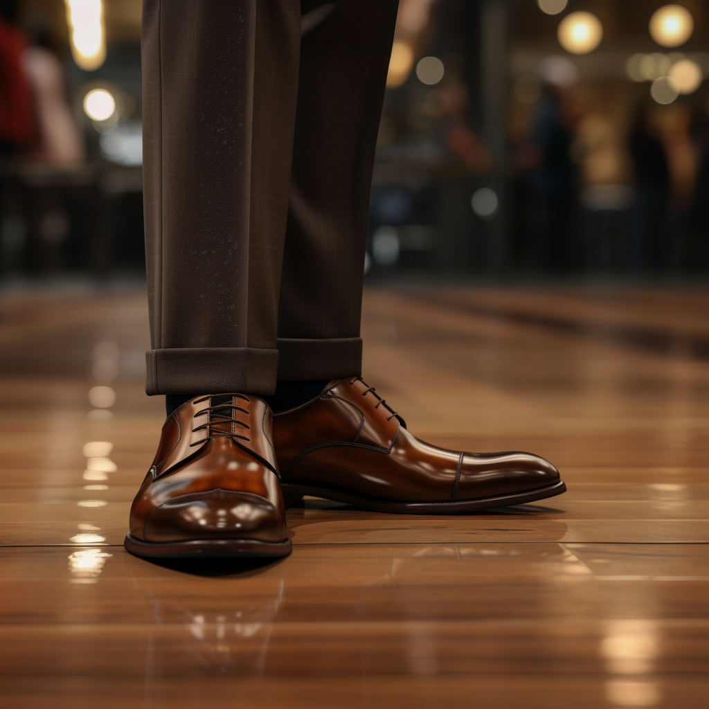 Dress shoes picture